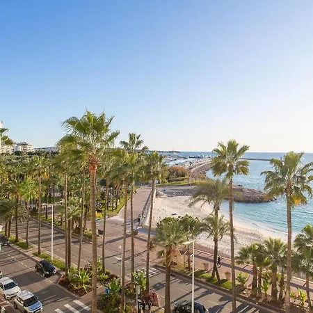On La Croisette: New 2 Bedrooms With Sea View Apartment